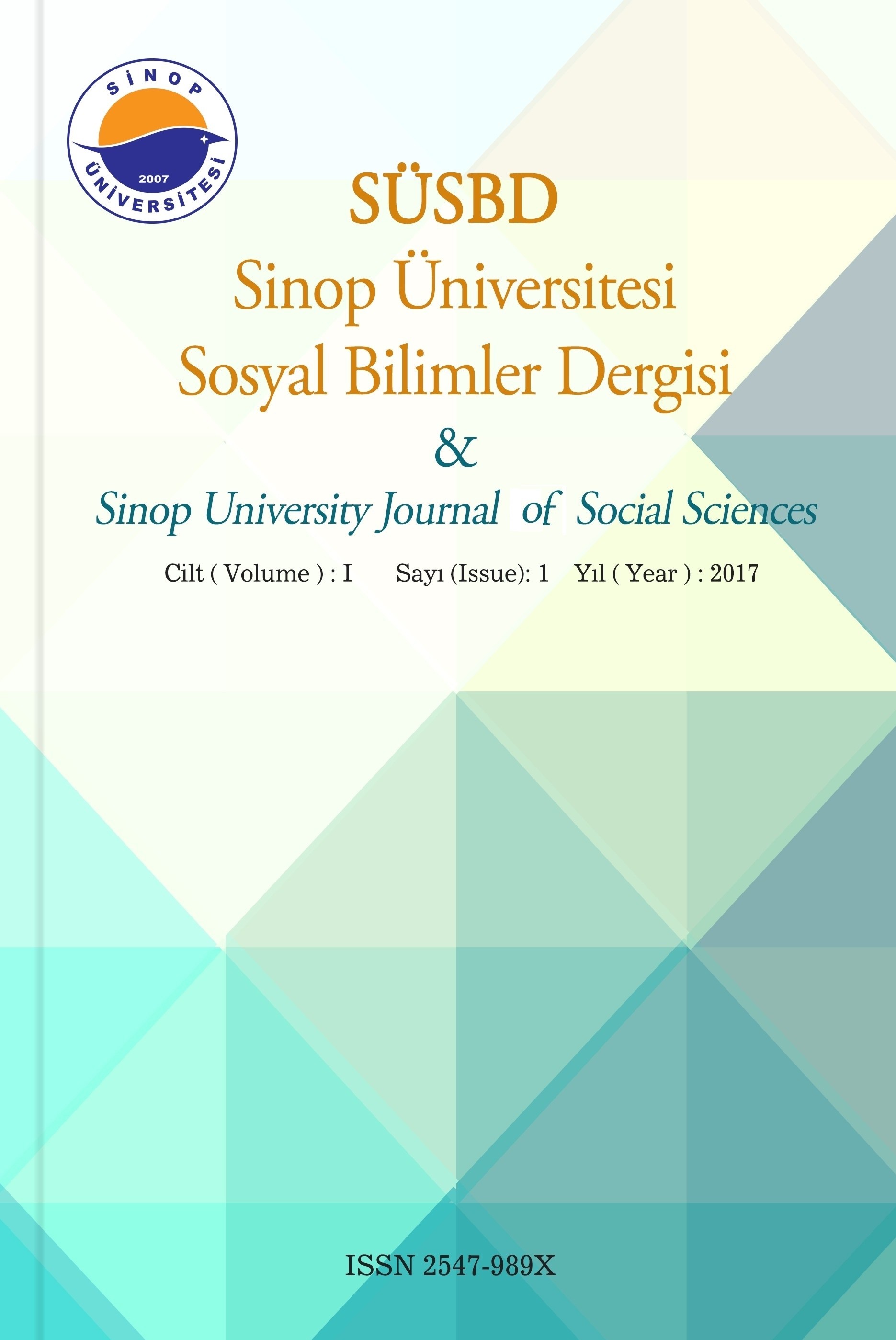 Sinop Üniversitesi Sosyal Bilimler Dergisi