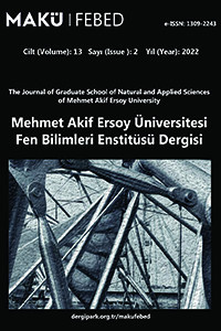Mehmet Akif Ersoy Üniversitesi Fen Bilimleri Enstitüsü Dergisi