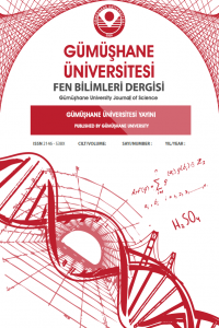 Gümüşhane Üniversitesi Fen Bilimleri Dergisi