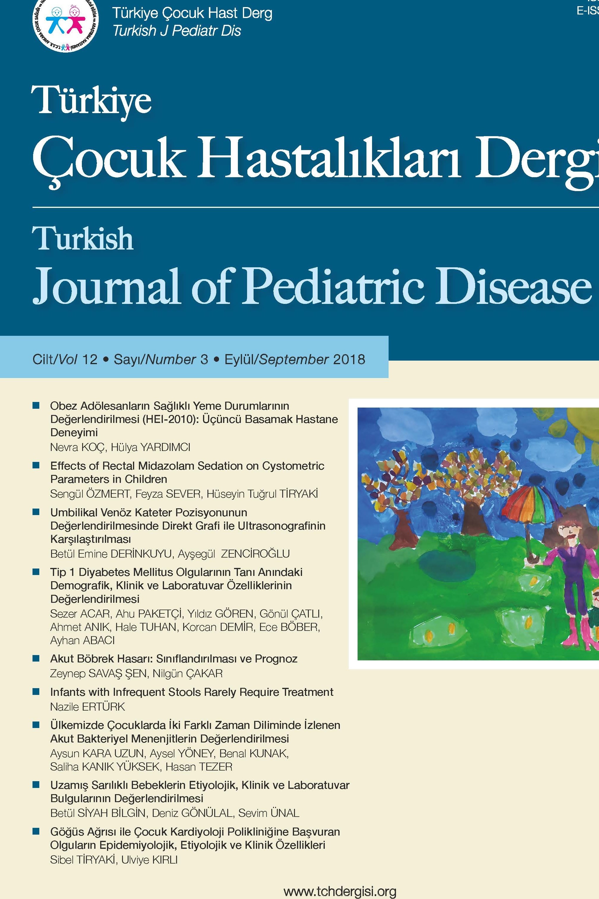 Turkish Journal of Pediatric Disease